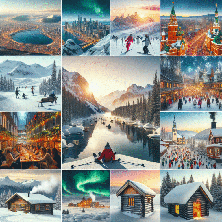 destinos turísticos baratos en invierno 2025