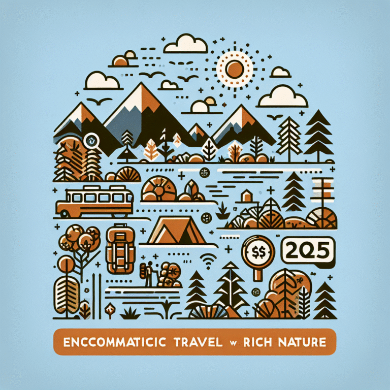 destinos económicos con naturaleza en 2025