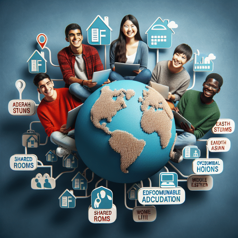 opciones de alojamiento barato para estudiantes en el extranjero