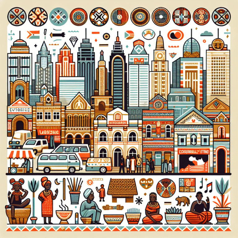 ciudades económicas con cultura interesante en África